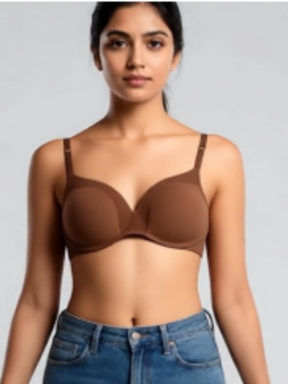 Lively BRA Size 36D Brown Minimizer